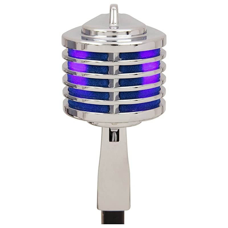 The Fin (Blue) Microphone w/Hard Case, Stand, and Cable