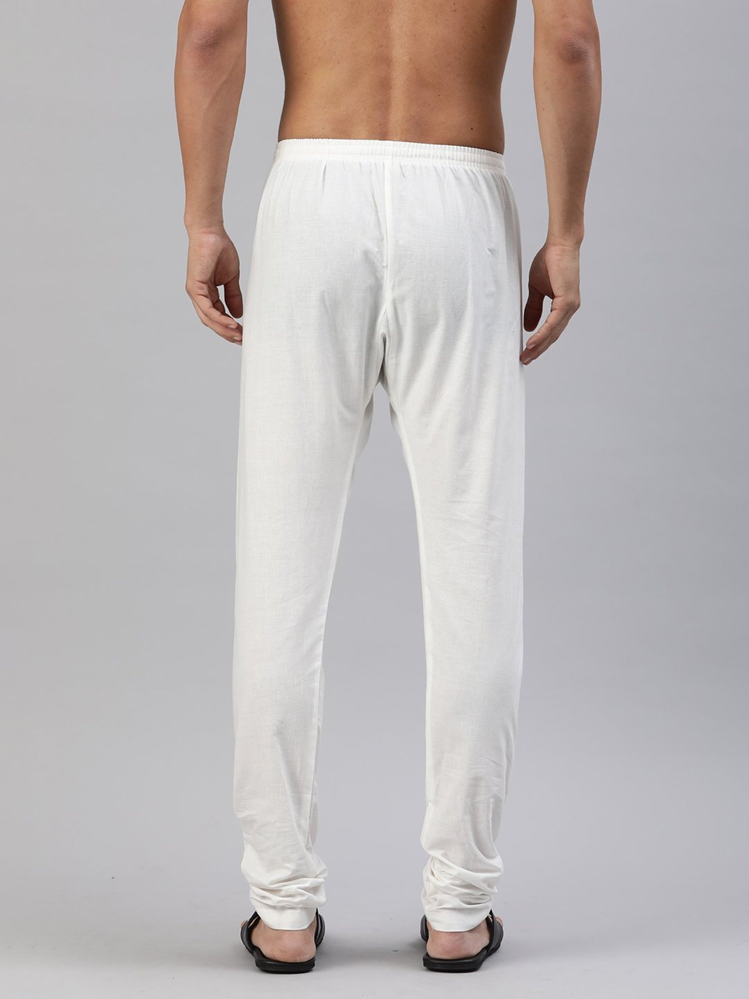 Manthan Cream Regular Fit Churidars