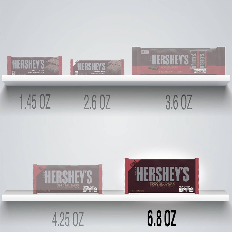 Hershey's Special Dark Giant Bar - 6.8oz