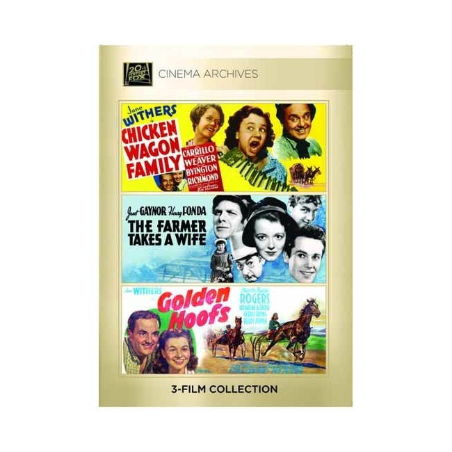 ALLIED VAUGHN MOD-CINEMA ARCHIVES SET-JANE WITHERS SET (3 DVD/NON-RETURN/1935-41) DF027836D