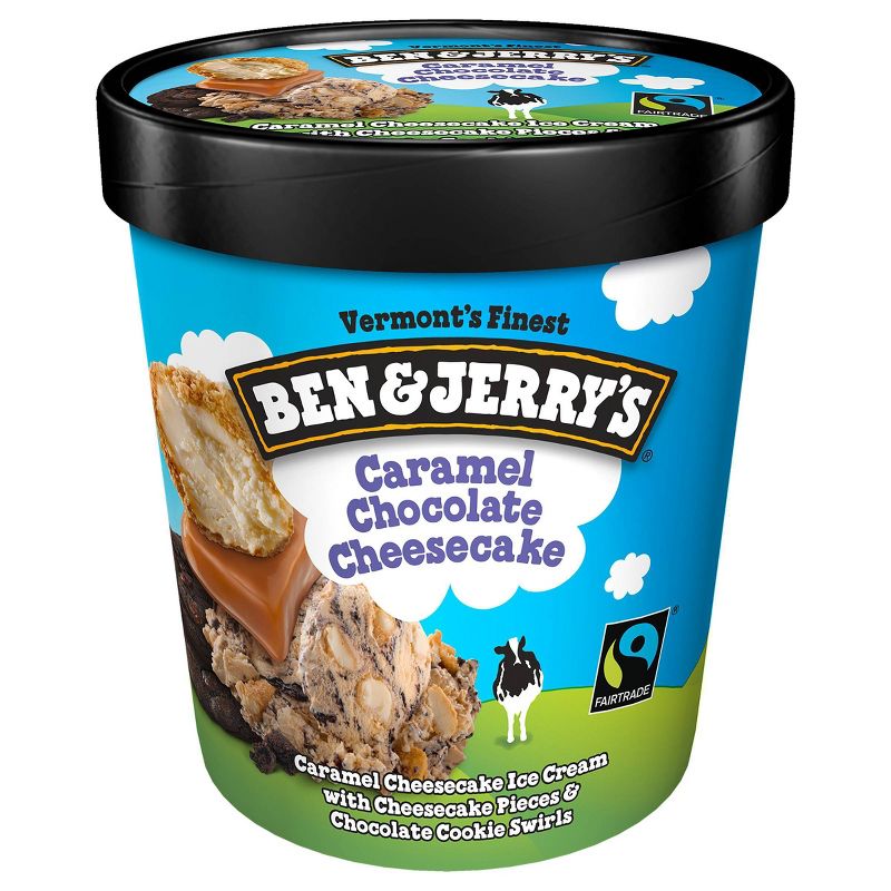 Ben & Jerry's Caramel Chocolate Cheesecake Truffles Ice Cream - 16oz