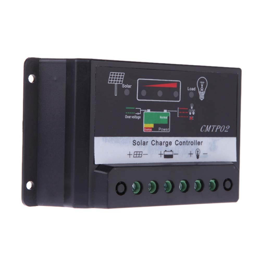 10A Solar Panel Controller 12V/24V Without Battery
