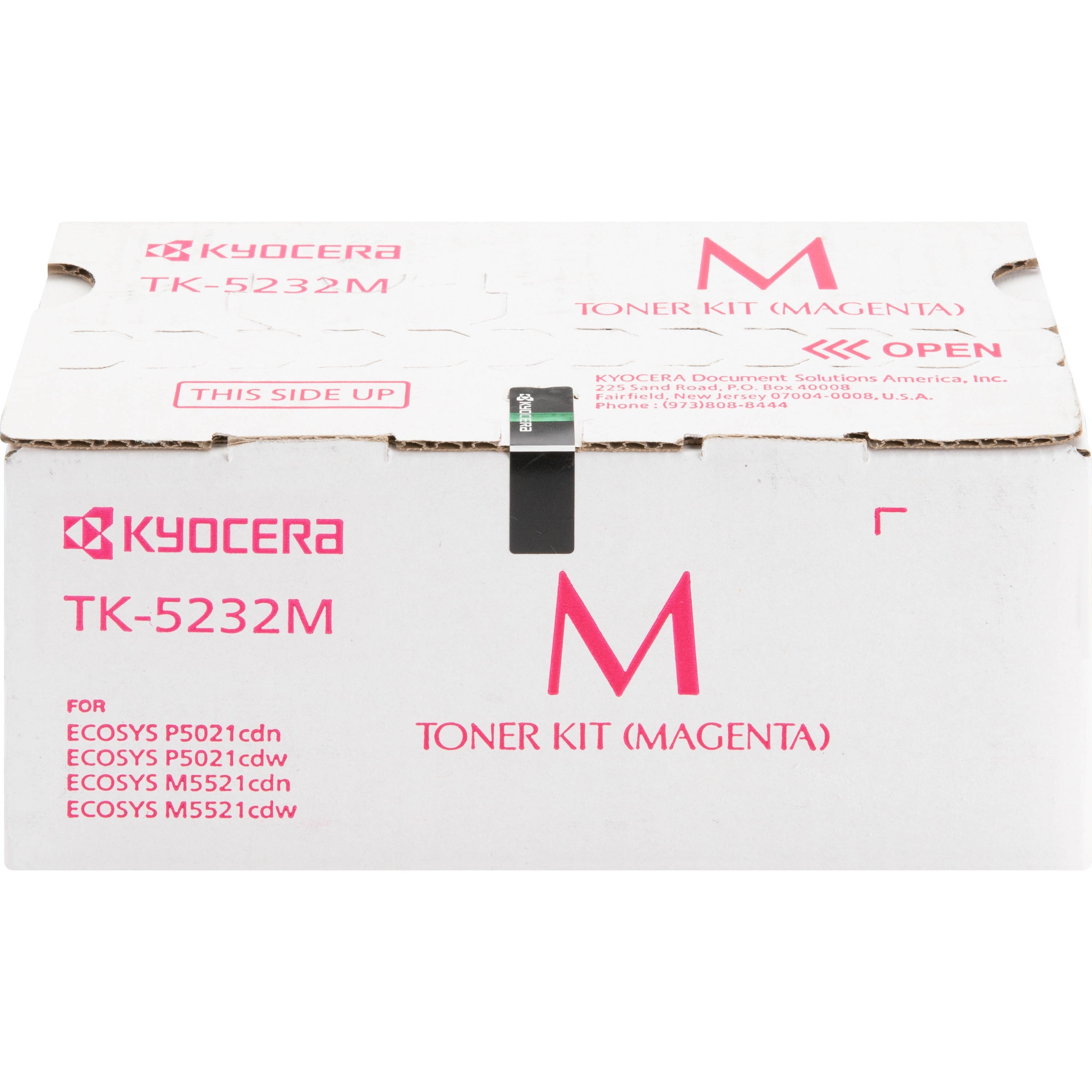 Magenta Toner Cartridge for Kyocera TK-5232M ECOSYS M5521cdw, ECOSYS P5021cdw, Genuine Kyocera Brand