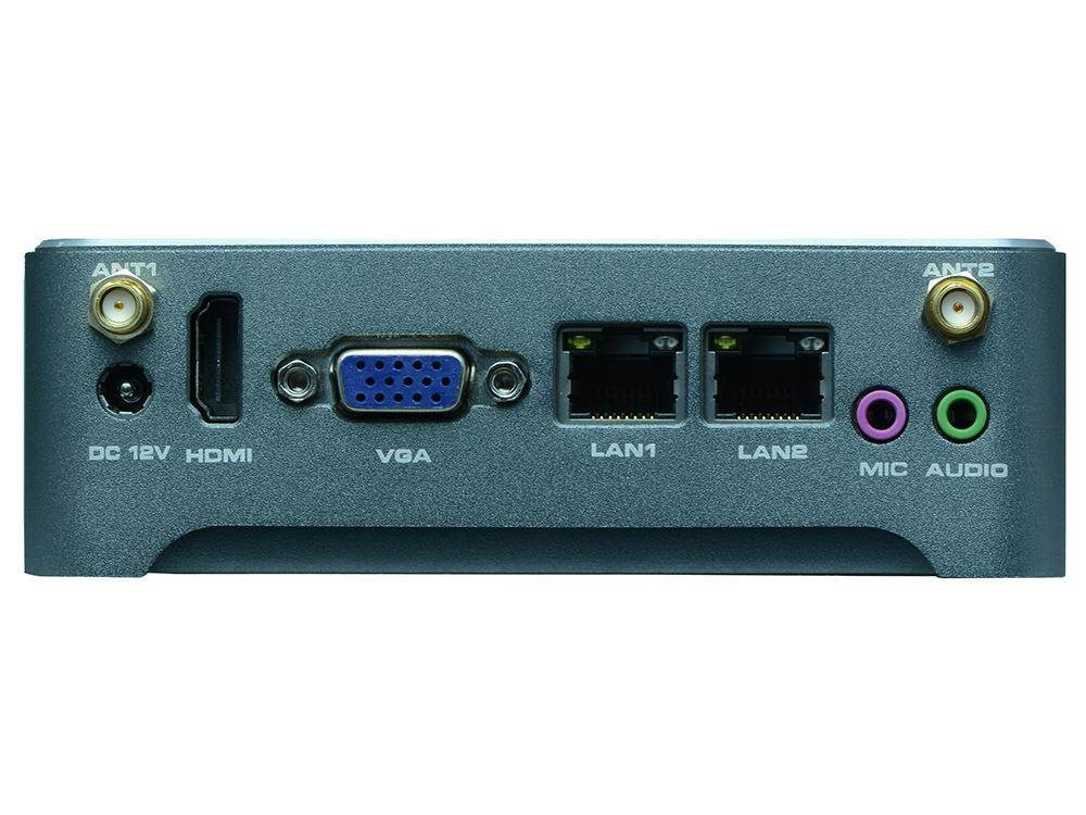 Desktop Computer Fanless Mini PC NANO PC Windows 10 OEM/ Linux With Intel Celeron N2805 Partaker N3 1 LAN 8G RAM 240G SSD