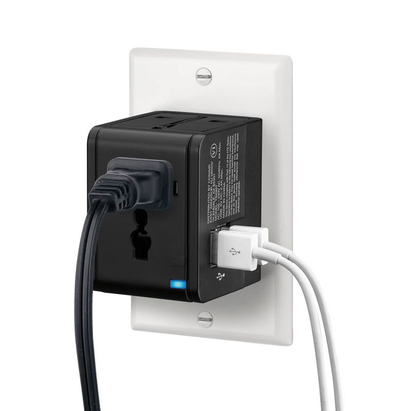 Travel Smart by Conair All-in-One Adapter - Black