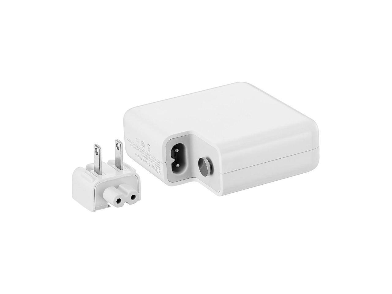 87W USB-C Charger, Fast Charging Power Adapter Replace for Apple 87W MNF82LL/A, 61W MNF72LL/A, 29W MJ262LL/A PD USB-C Macbook Charger A1708 A1719 AC Adapter with Connector Type C Charging Cable