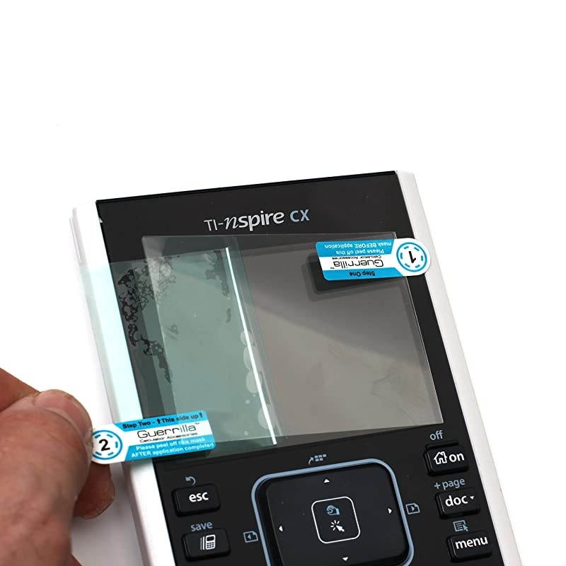 Military Grade Screen Protector 2Pack For TI Nspire CX CX CAS CX II and CX CAS II Graphing Calculator
