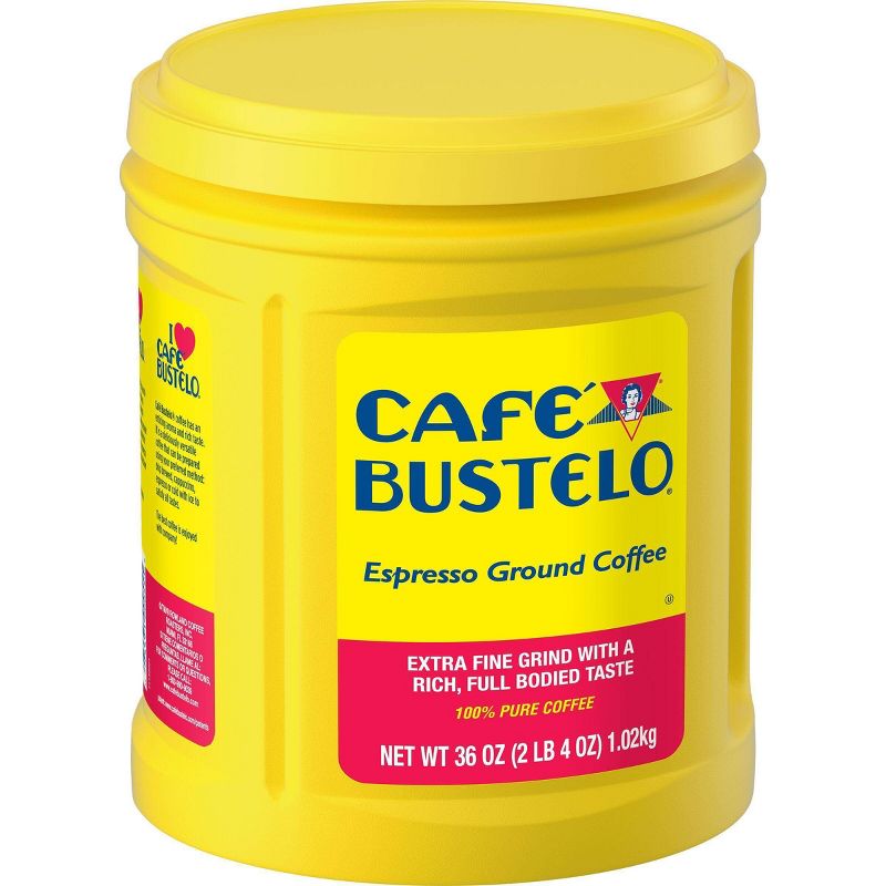 Cafe Bustelo Espresso Dark Roast Ground Coffee - 36oz