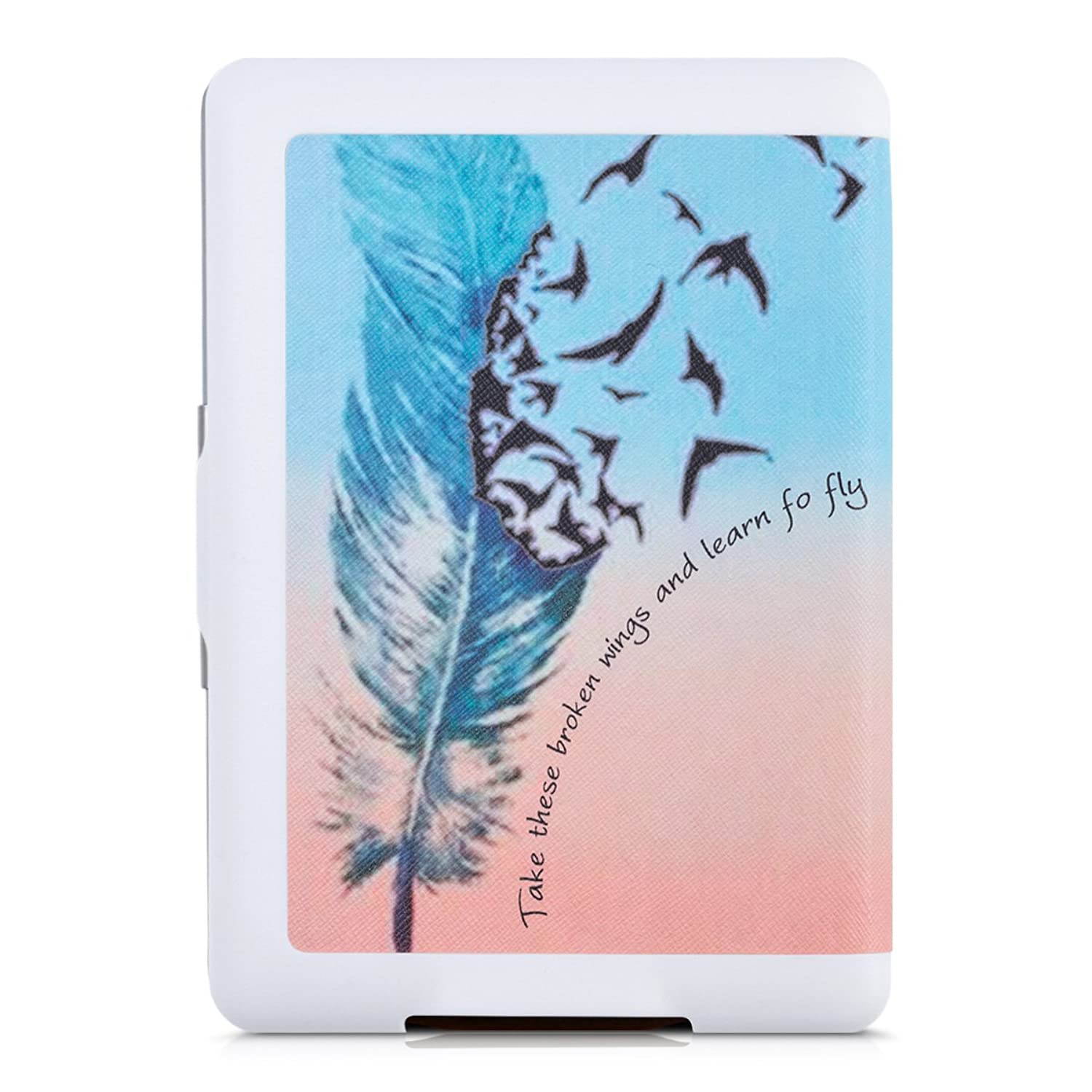 Case Compatible with Amazon Kindle Paperwhite - PU e-Reader Cover - Learn to Fly