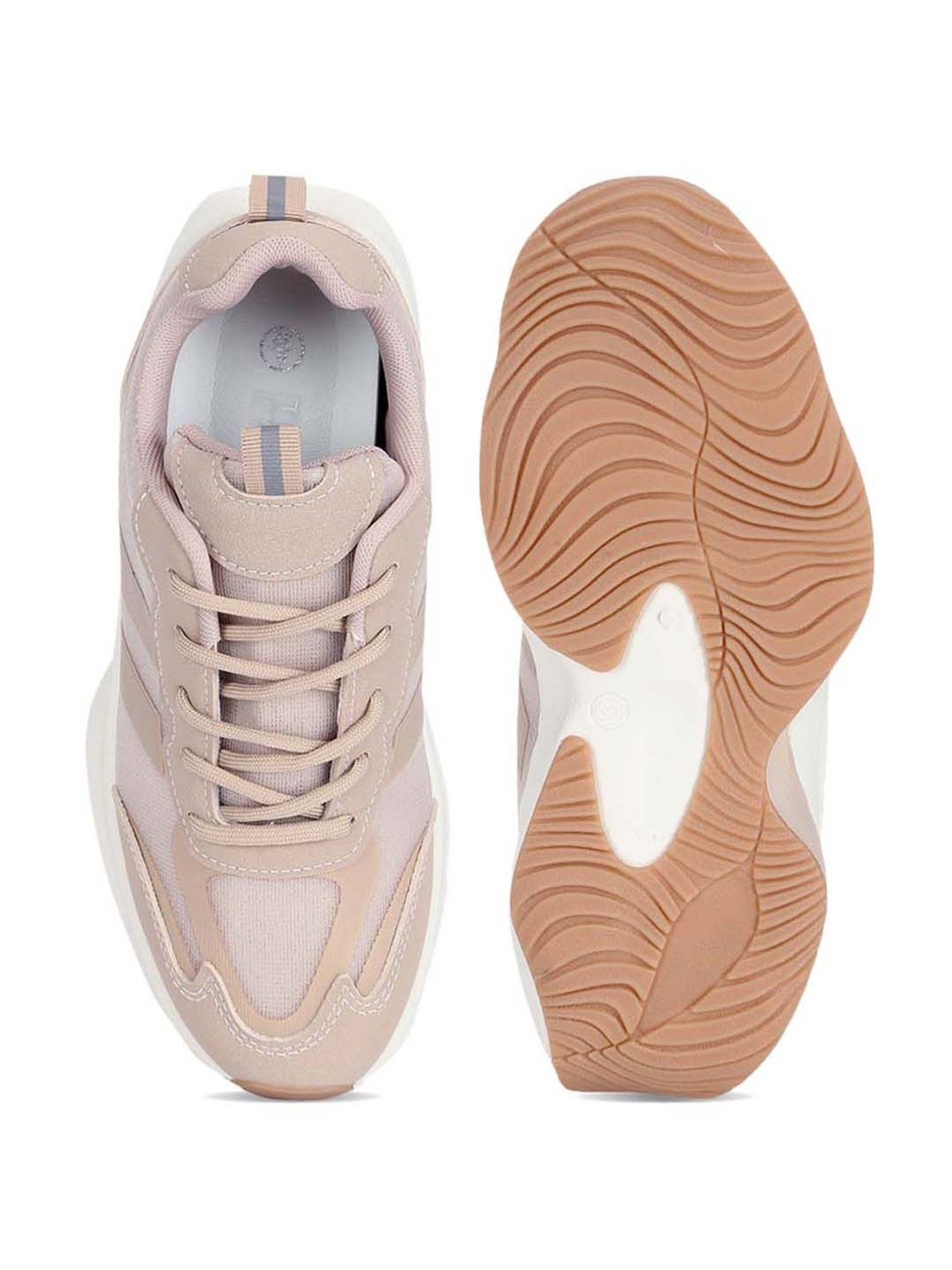 Truffle Collection Women's Khaki Casual Sneakers