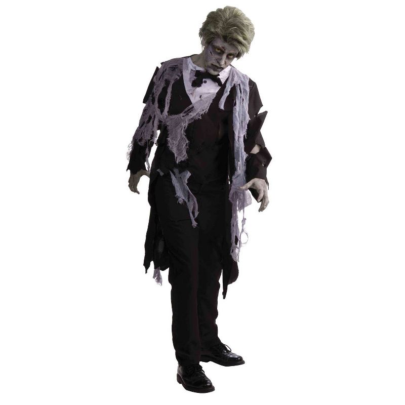 Adult Zombie Tuxedo Halloween Costume L/XL