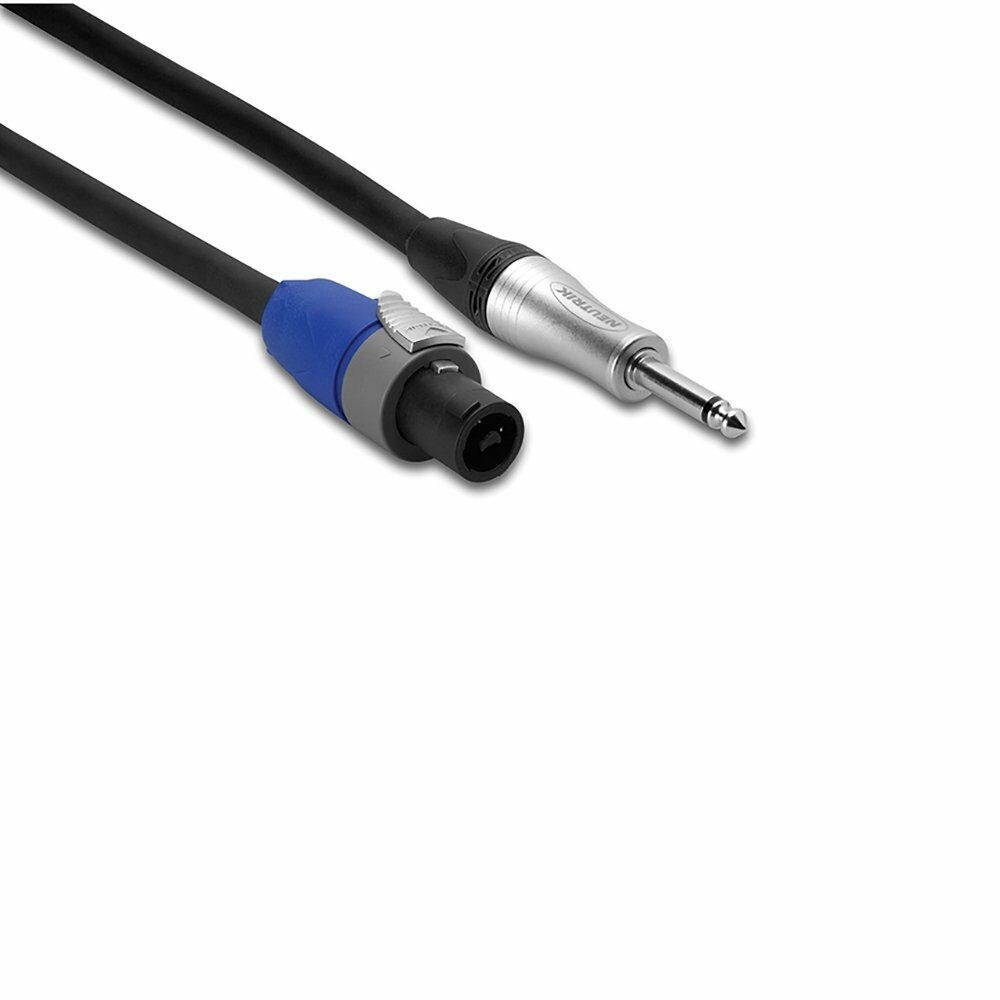 Hosa SKT-225Q Edge Speaker Cable Neutrik speakON to 1/4 in TS (25 ft)