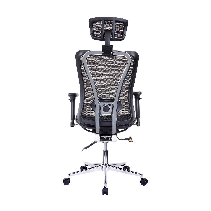 High Back Executive Mesh Office Chair Black - Techni Mobili