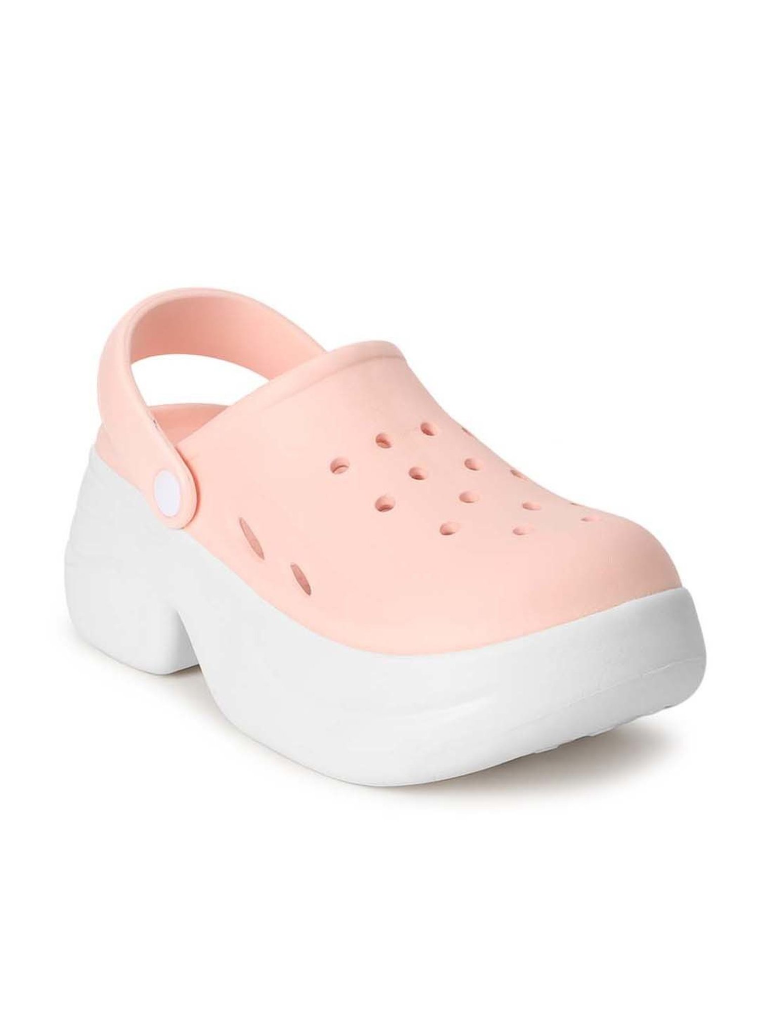 Truffle Collection Women's Pink Back Starp Clogs