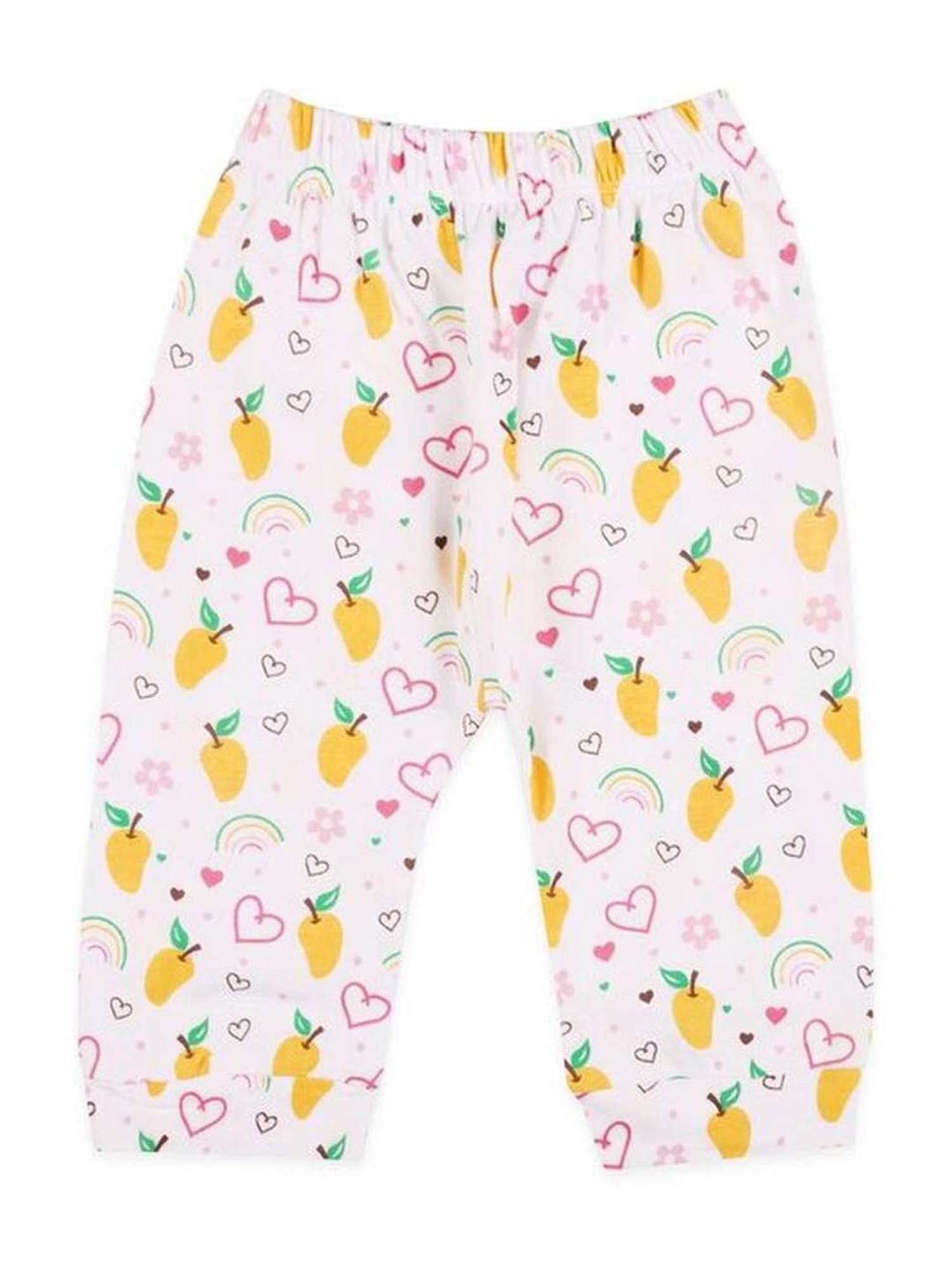 The Mom Store Boys Multicolor Cotton Printed Full Sleeves Top Set