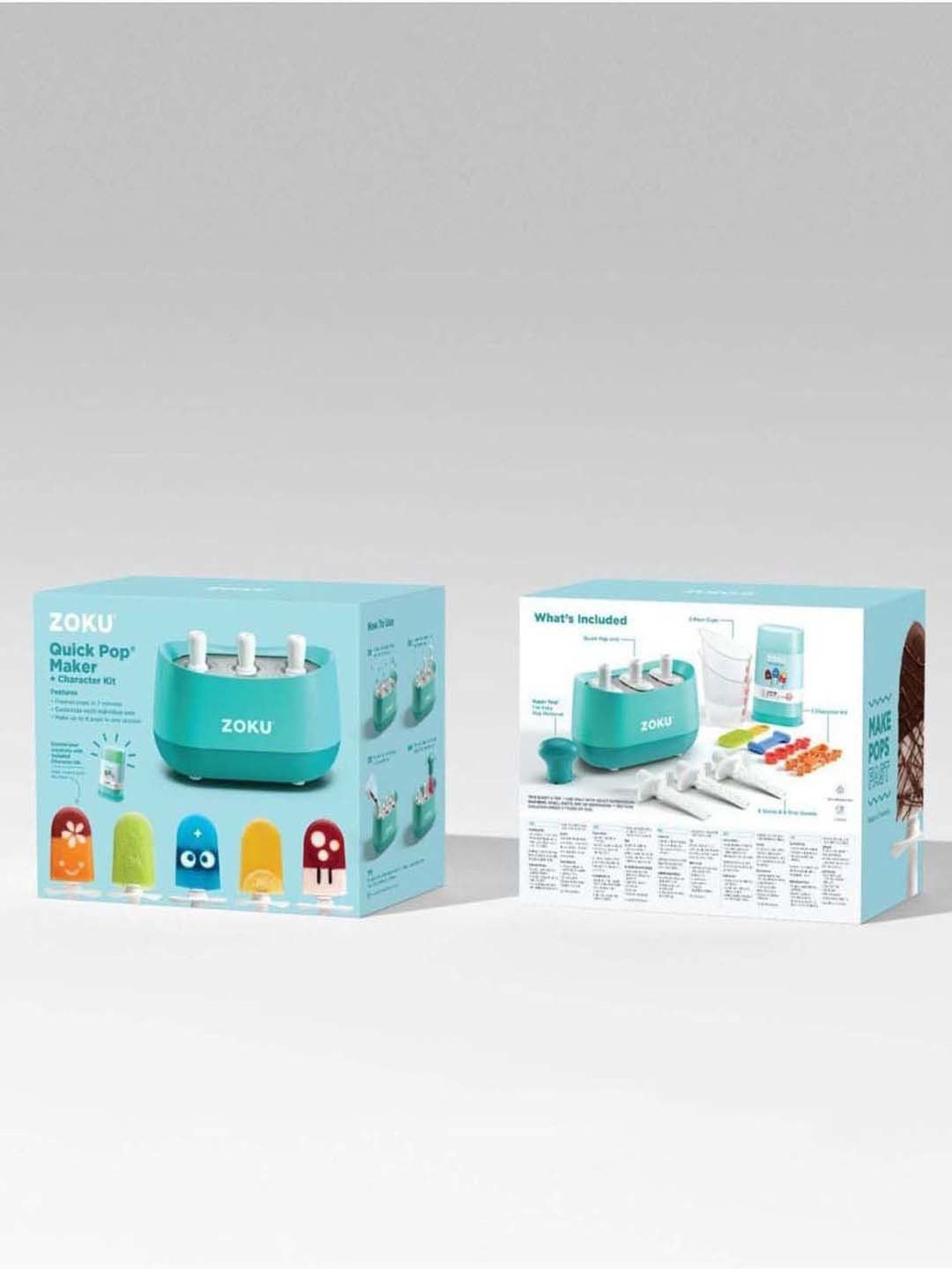 Zoku Blue Aluminium Quick Pop Maker (0.06 L)