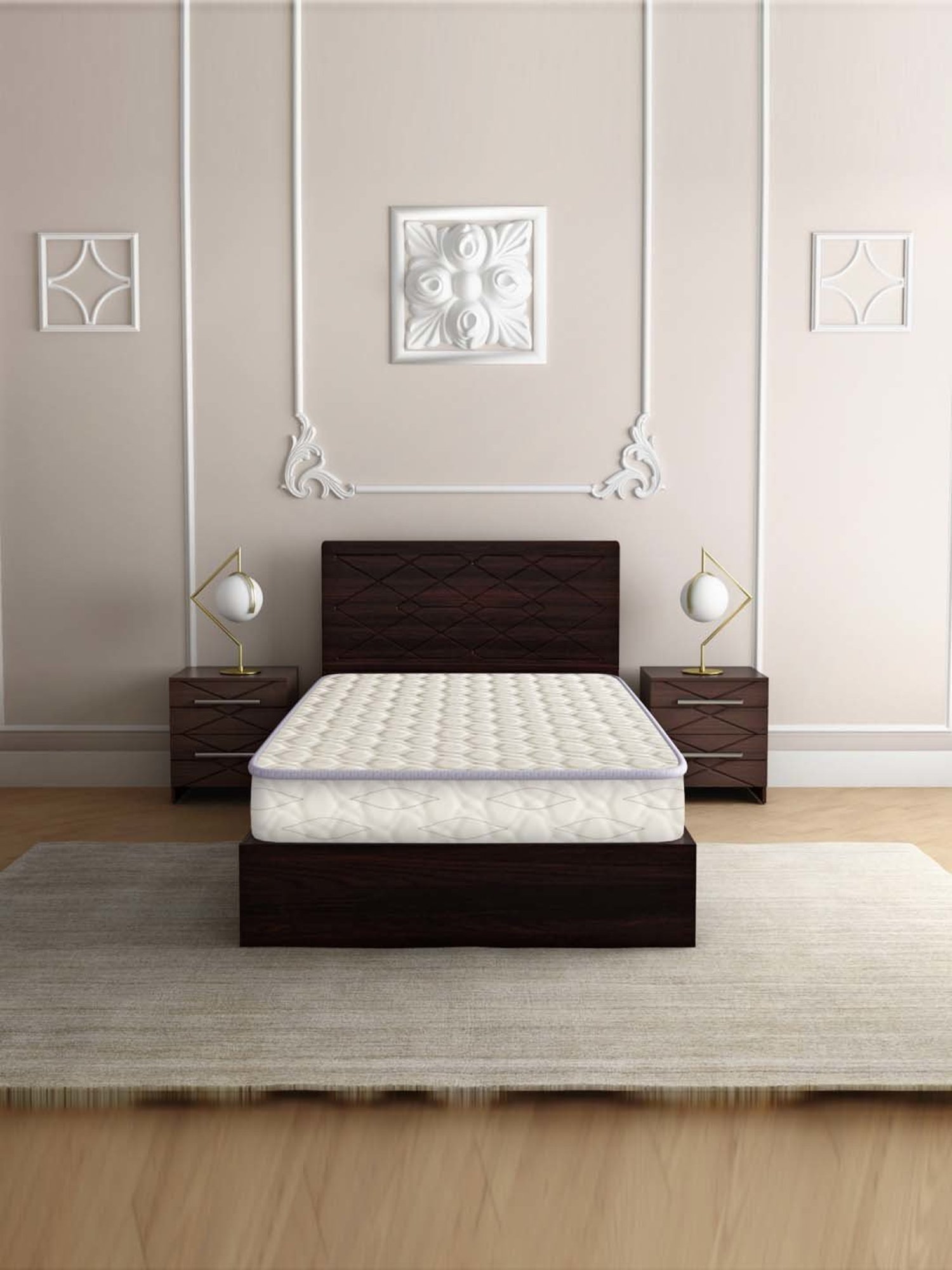 Duroflex Live-in Adapt Grey Foam New Gen Smart Design Flippable Adjustable Double Mattress