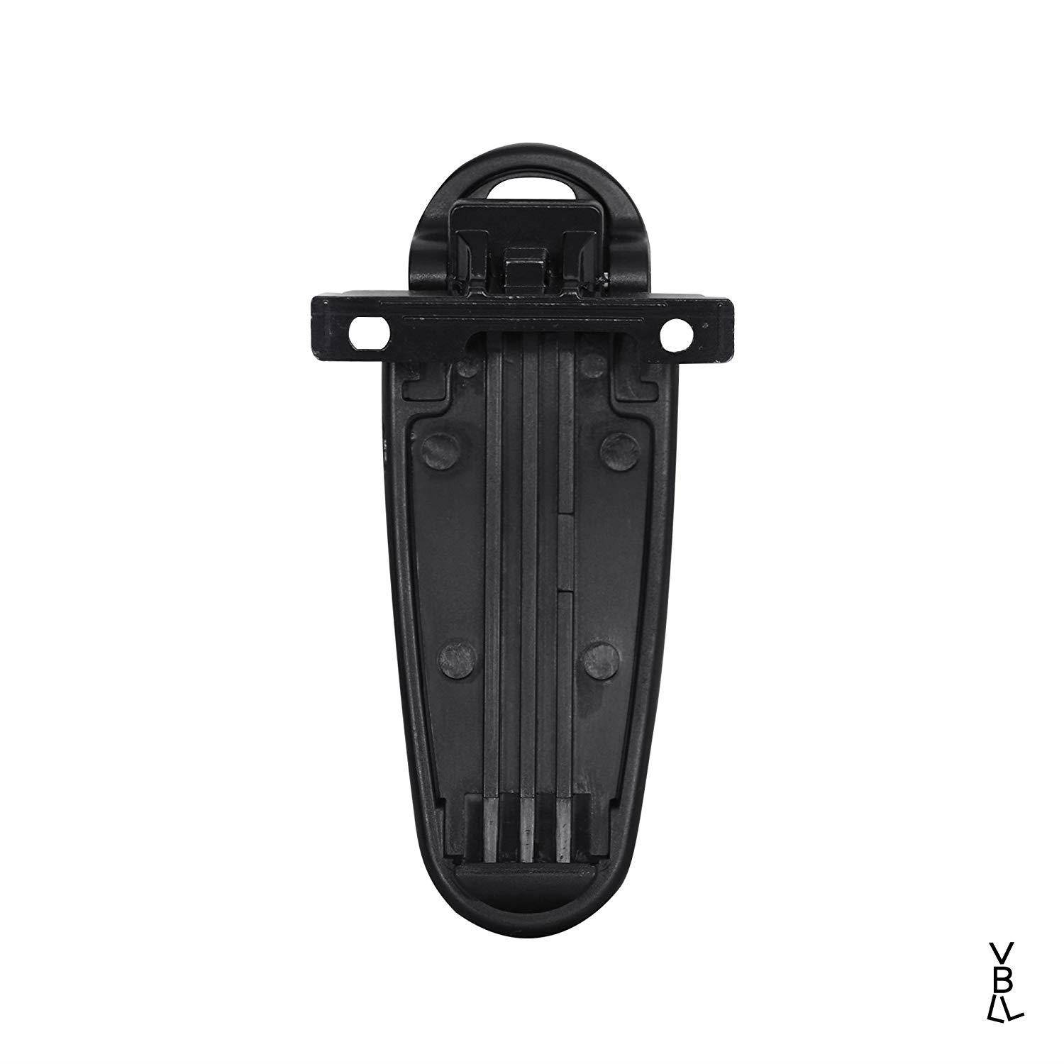 Guanshan 5X KBH-12 Belt Clip Replacement for Kenwood NX-220 NX-320 TK-3360 TK-3173 TK-3170 TK-3160 TK-3140 TK-2360 TK-2170 TK-2160 TK-2140 Two Way Radio Walkie Talkie