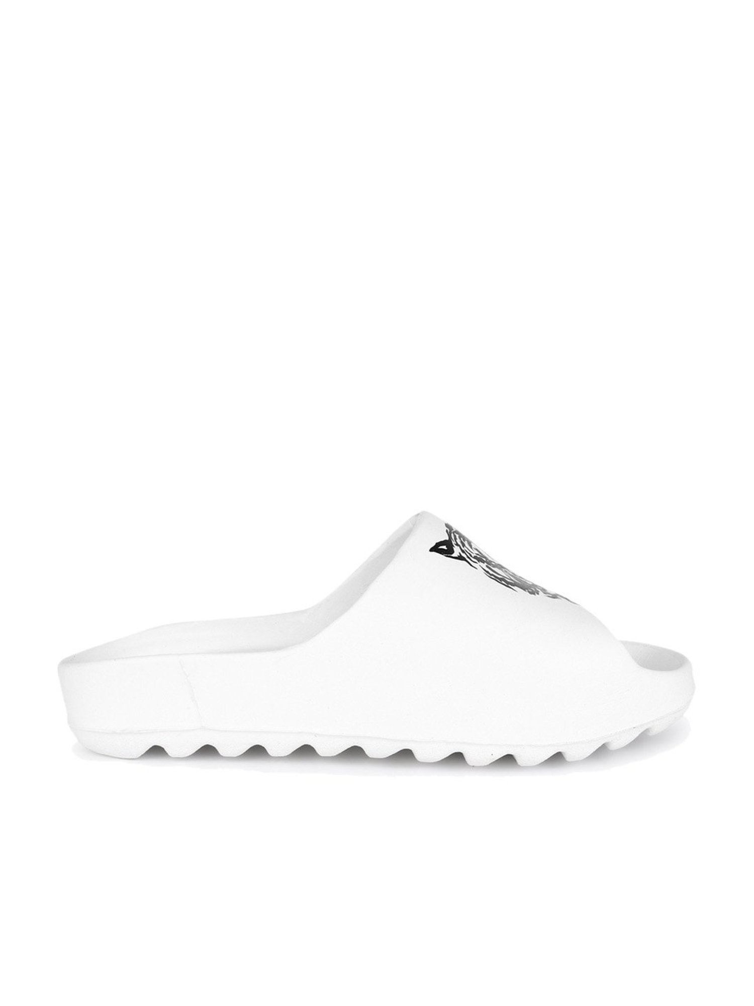 Pampy Angel Men's White Slides