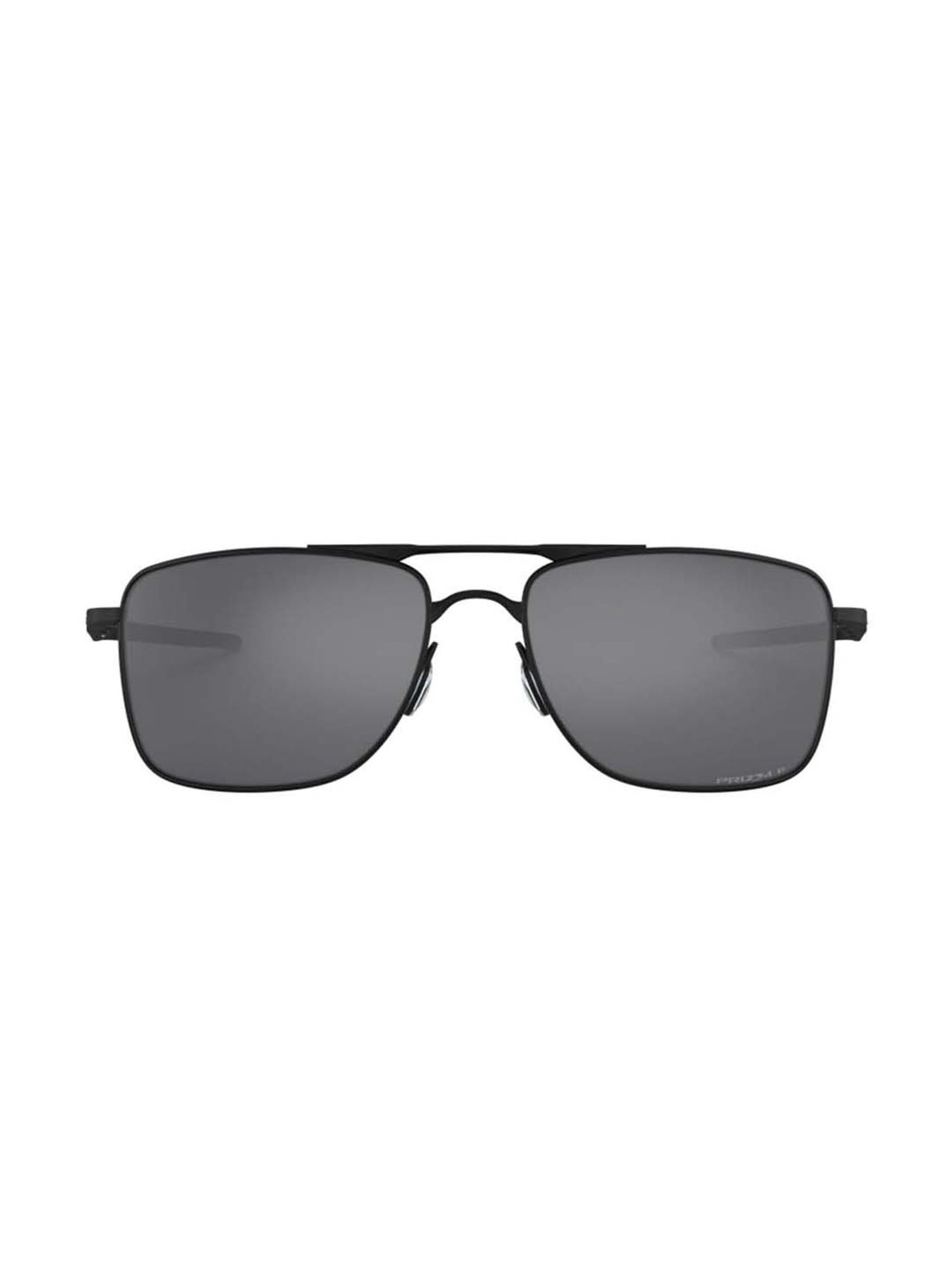 OAKLEY Men Polarized Grey Lens Rectangle Sunglasses - 0OO412441240262