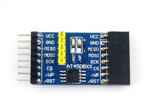Waveshare AT45DBXX DataFlash Board AT45DB041D Flash Memory Module Development Board Kit
