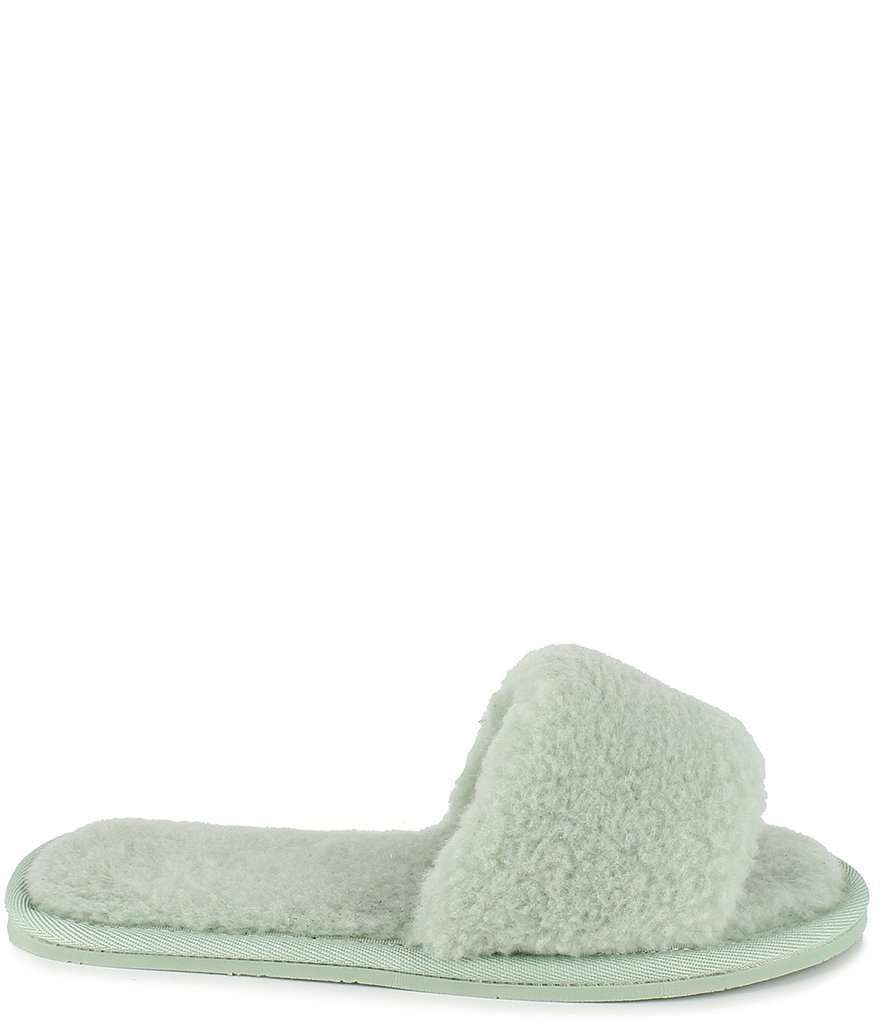 Splendid Carmen Faux Fur Shearling Slides