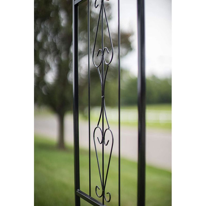 Sunnydaze Outdoor Solar Powered Water Pump and Panel Kit with Battery Pack and LED Light - 65 GPH - 78"