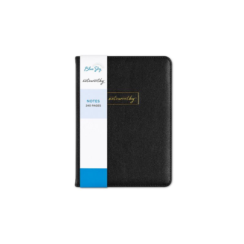 Blue Sky Noteworthy 5" x 8" Refillable 120pg Lined Composition Notebook - Navy