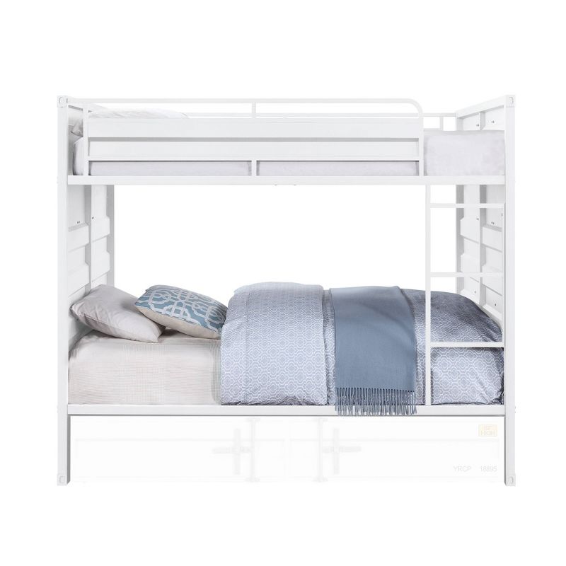 Twin/Twin Cargo Bunk Bed White - Acme Furniture