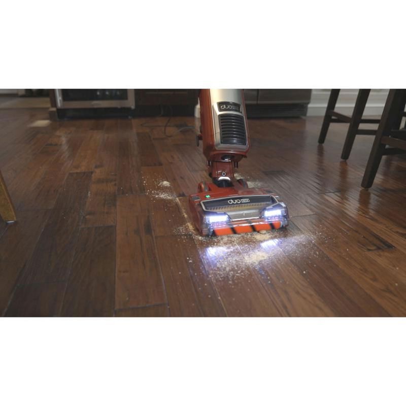 Shark QU202Q DuoClean Lift Away Speed Bagless Upright HEPA Vacuum Cleaner w/ Self Cleaning Brush for Carpet & Hard Floors, Blue(Certified Refurbished)