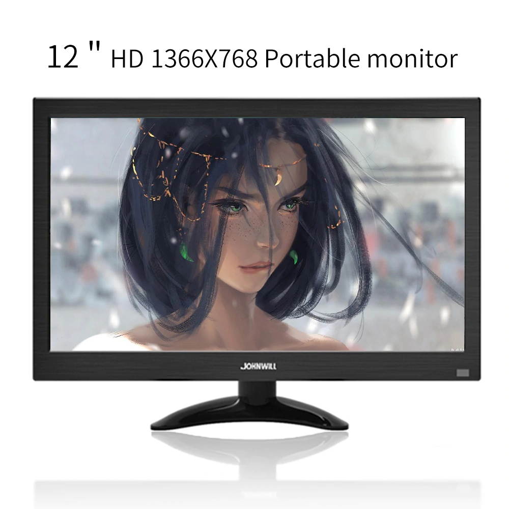13.3" 1366x768 portable HD monitor pc LCD TV Display with HDMI VGA USB AV BNC 12/10.1 inch gaming monitor