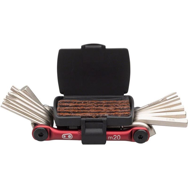 Crank Brothers Multi-20 Bike Multi-Tool - Black/Red