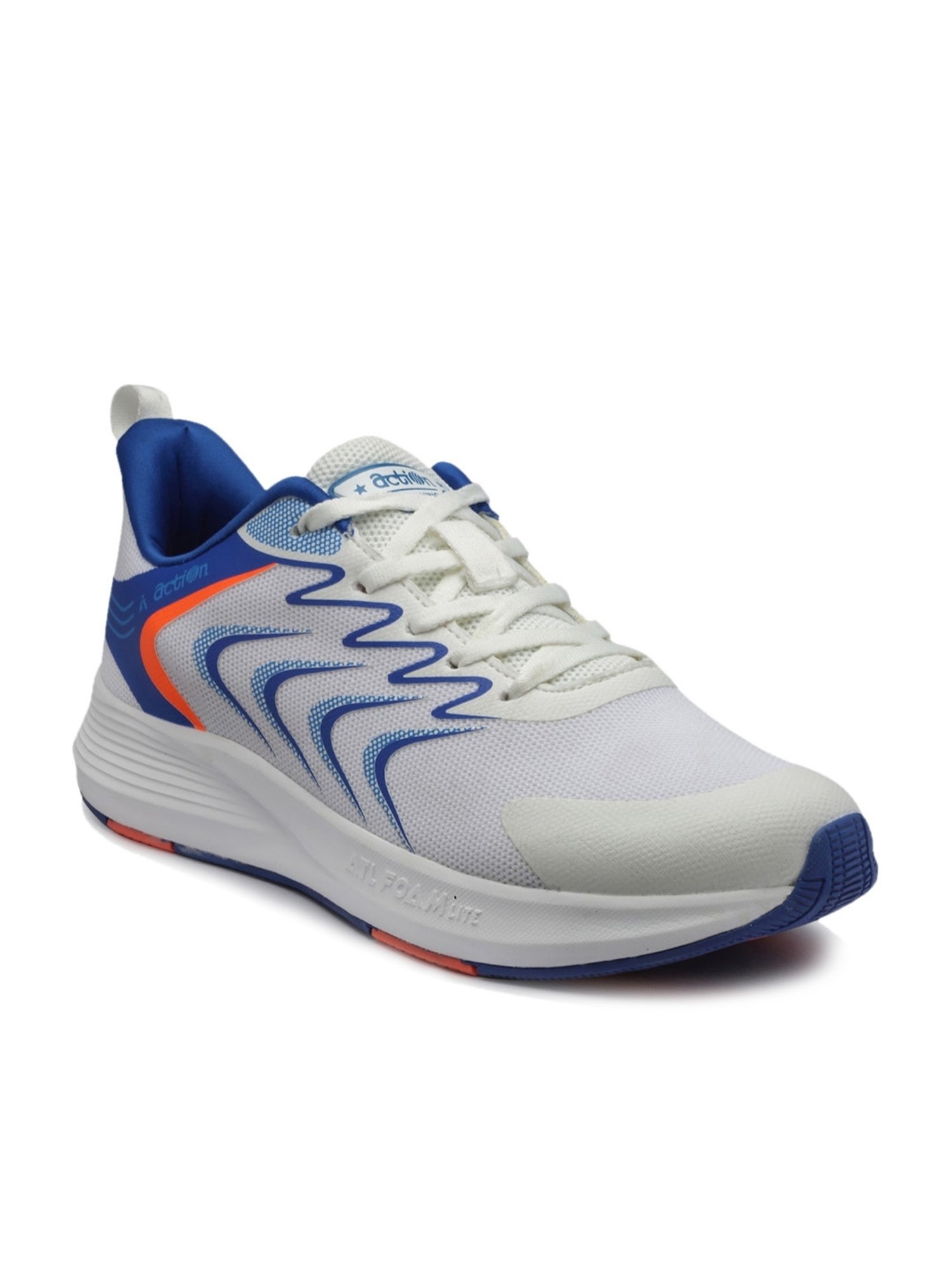 Action Men's White Running Shoes