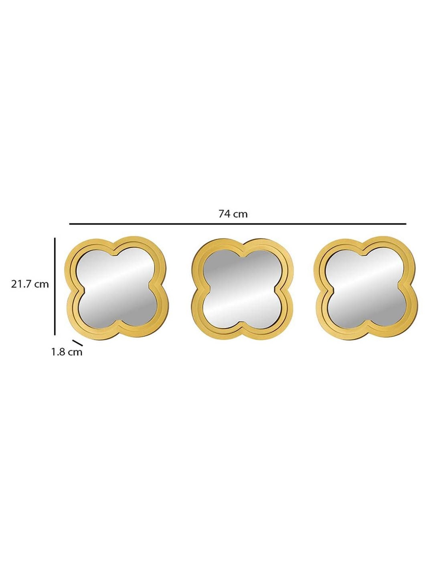 Art Street Silver Glass Bevelled In Rectangle Frameless Wall Mirror