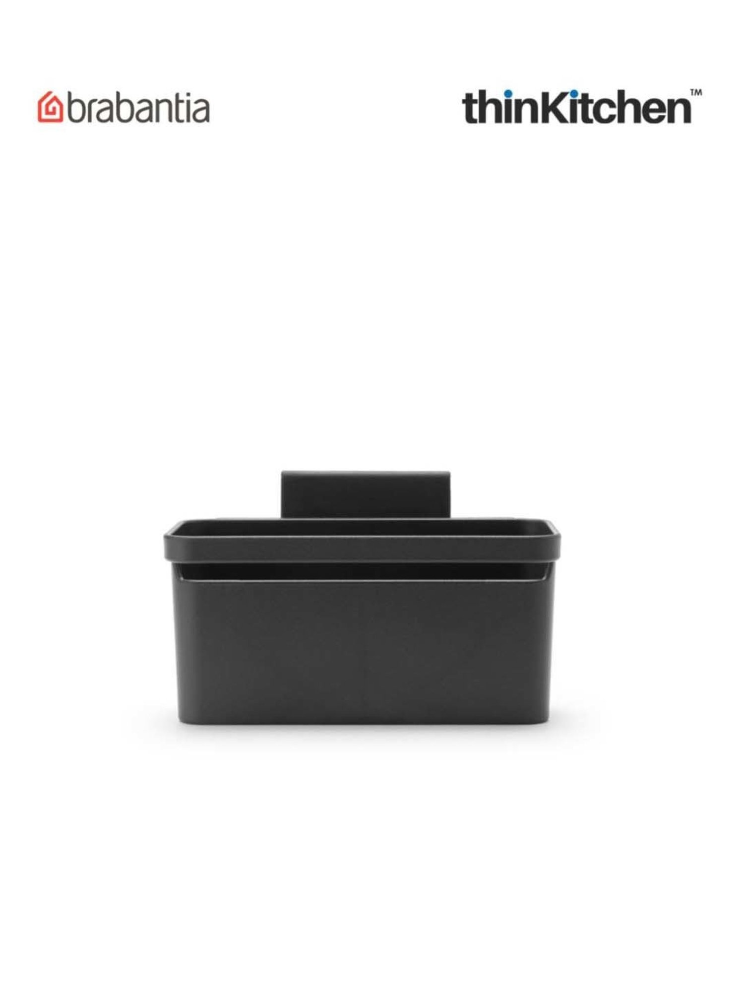 Brabantia Dark Grey Plastic Sink Organiser