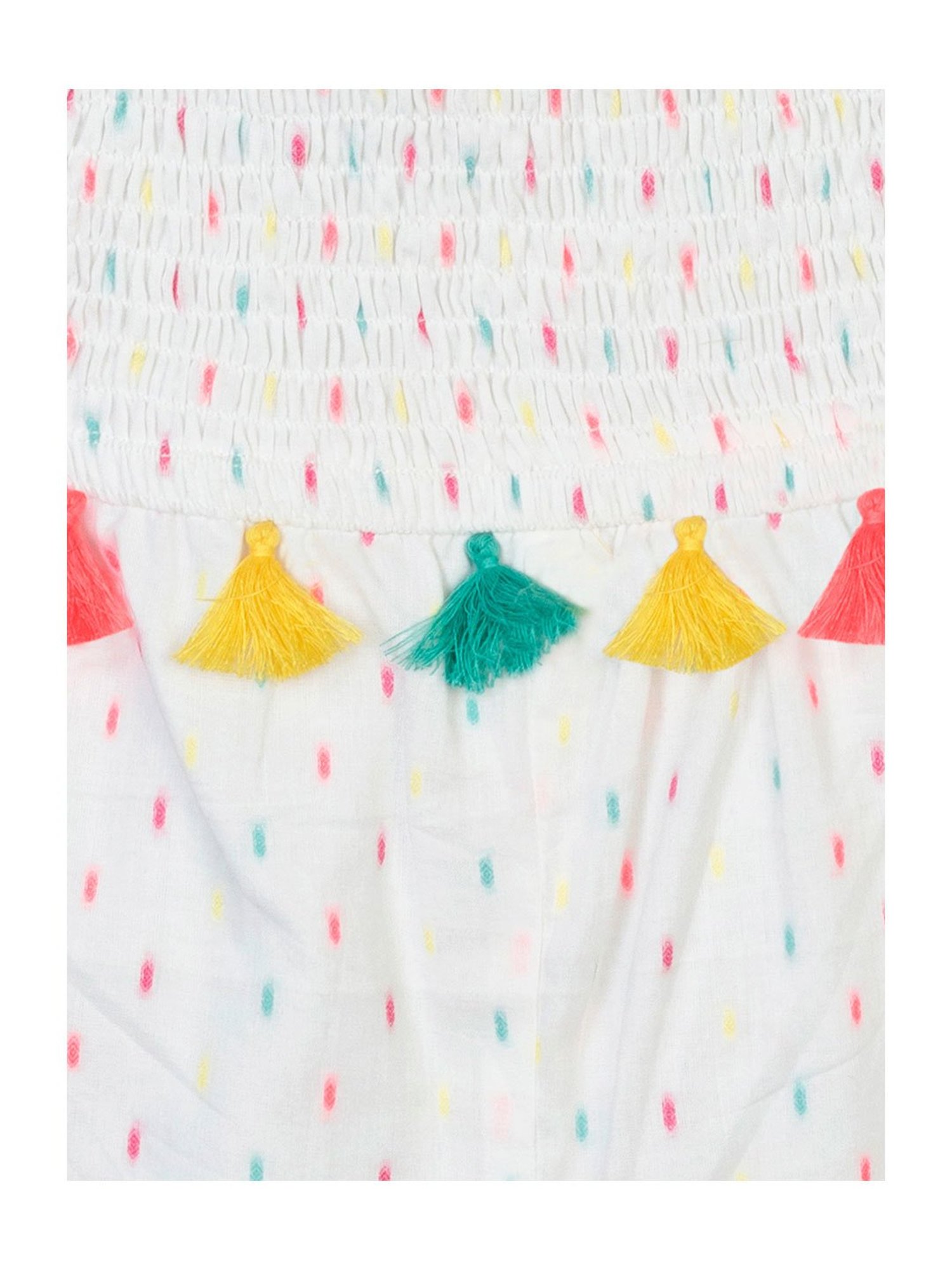 Budding Bees Kids Blue Ombre Jumpsuit with Attached Bow