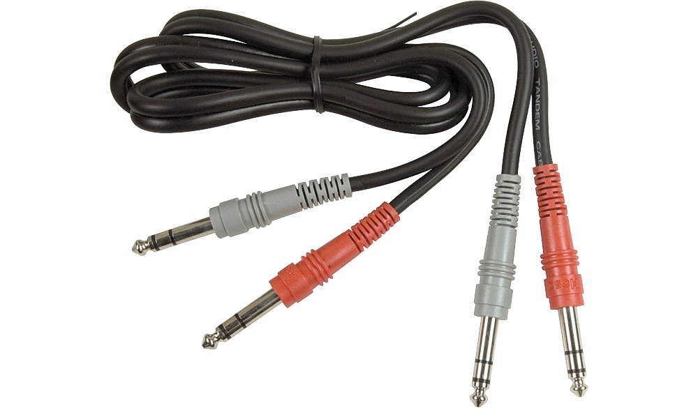 HOSA TECHNOLOGY INC. CSS201 Dual Balanced 1/4-1/4 3.3Ft