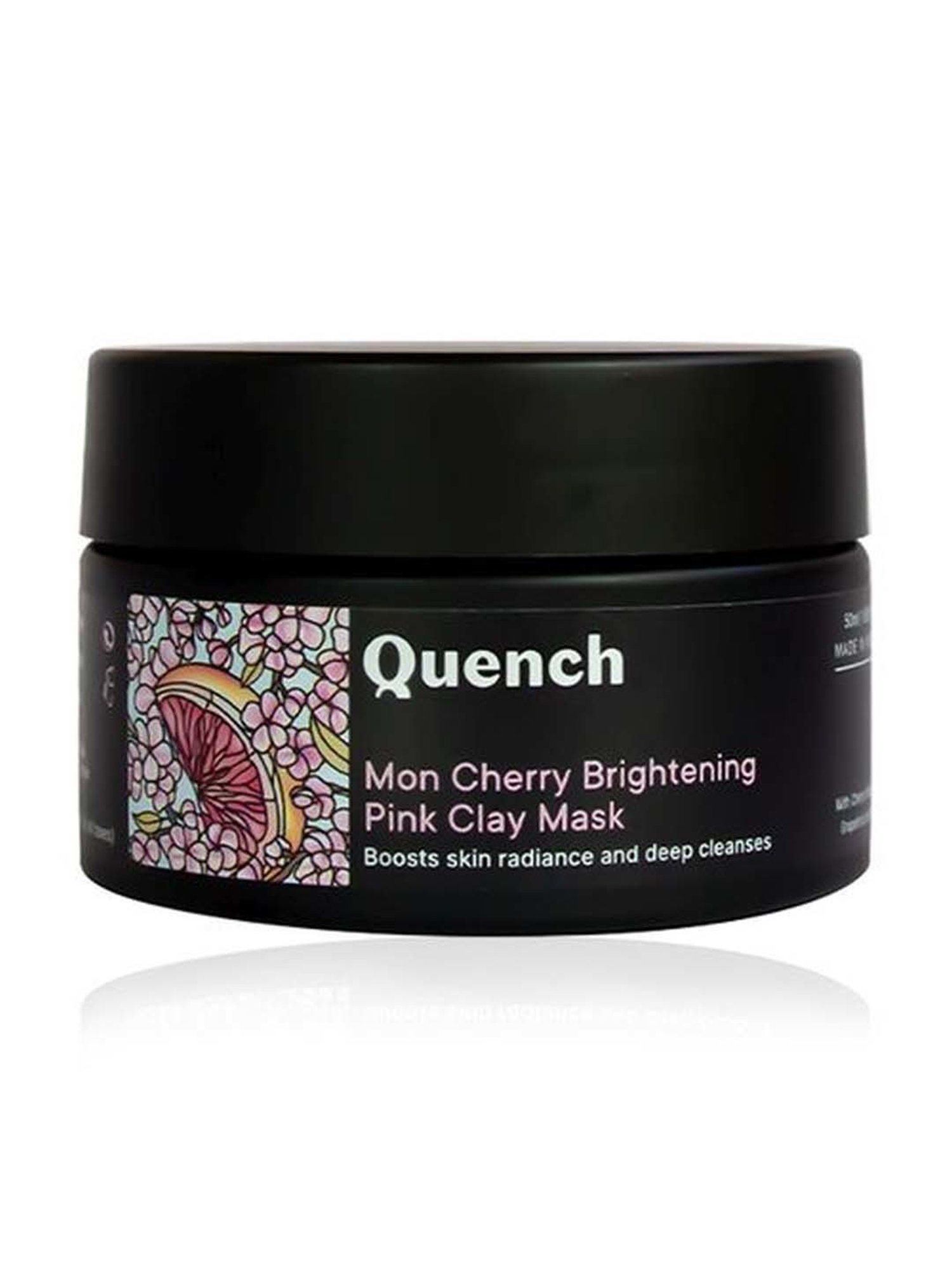 Quench Botanics Mon Cherry Brightening Pink Clay Mask - 50 ml