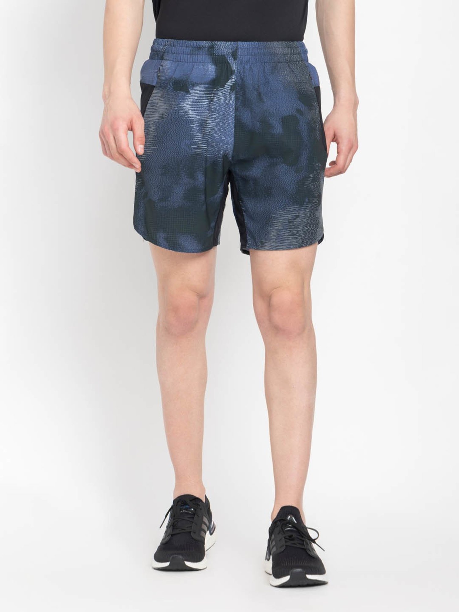 Adidas Multicolored Regular Fit Printed Sports Shorts