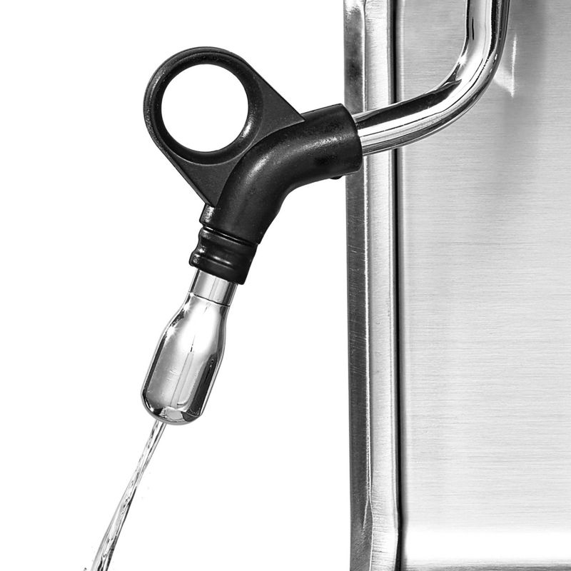 Bialetti 3 Cup Moka Stovetop Espresso Maker - Silver