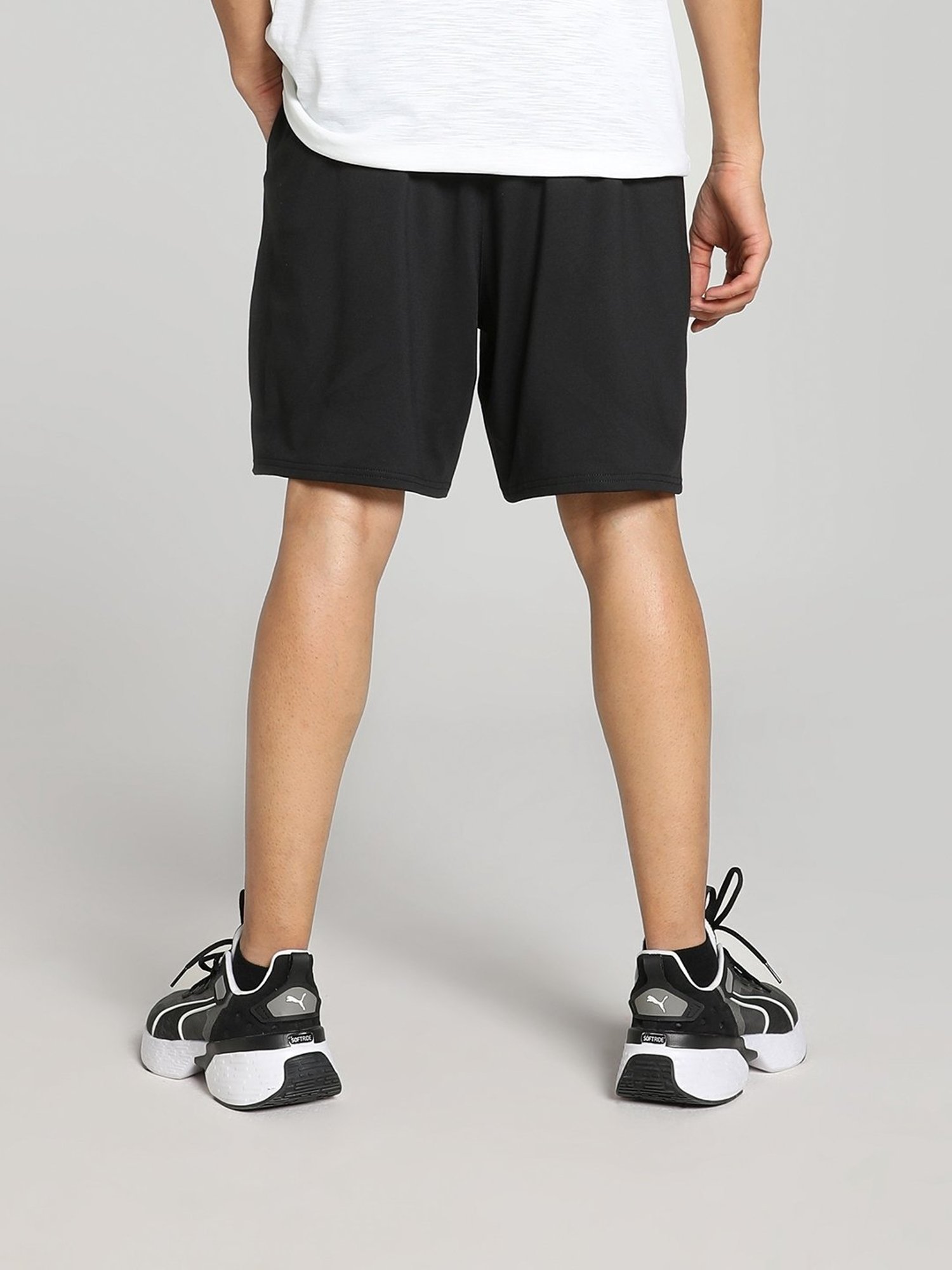 Puma STRENGTH TRAINING Black Regular Fit Sports Shorts