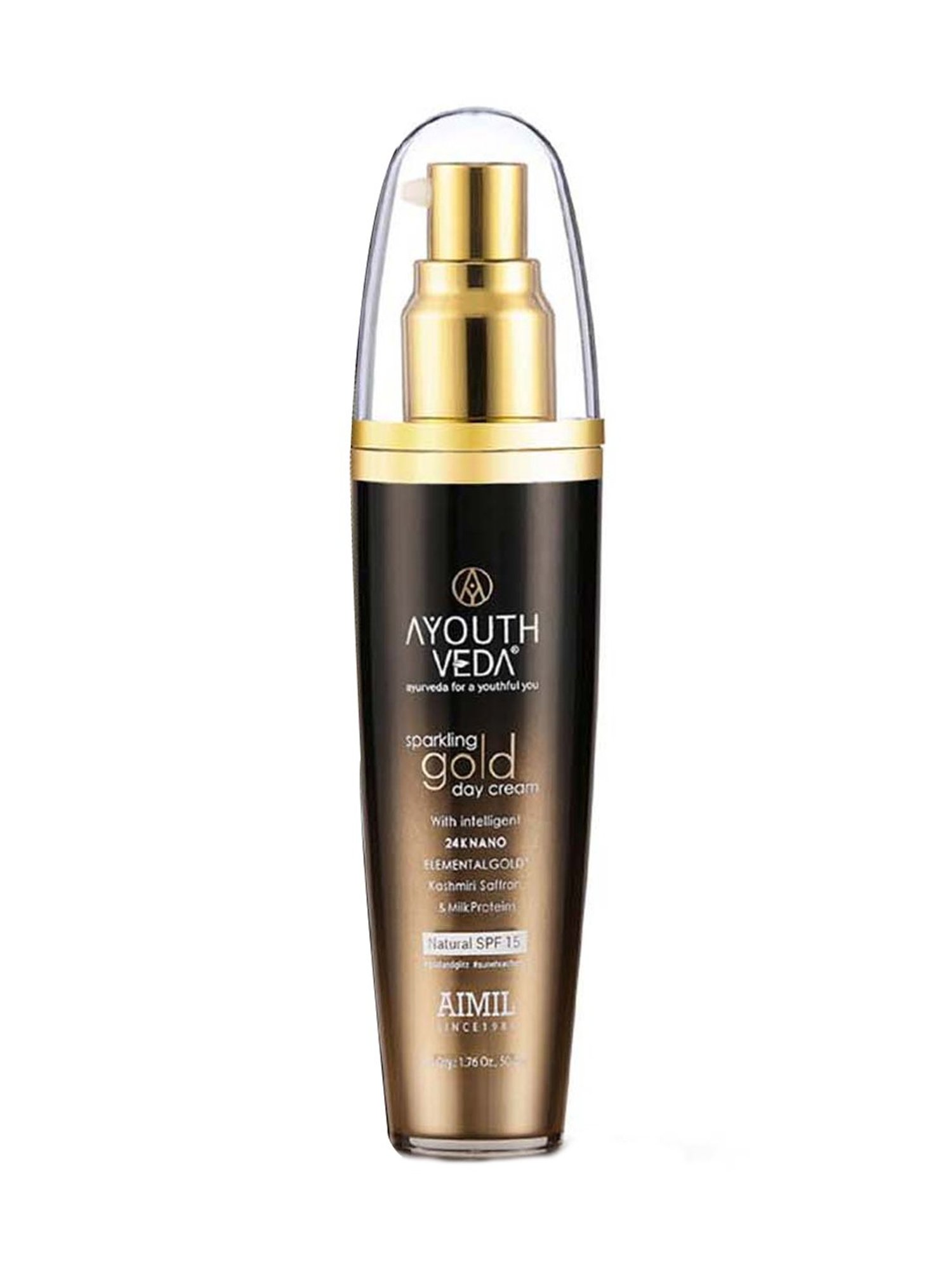 AyouthVeda Sparkling Gold Day Cream - 50 gm