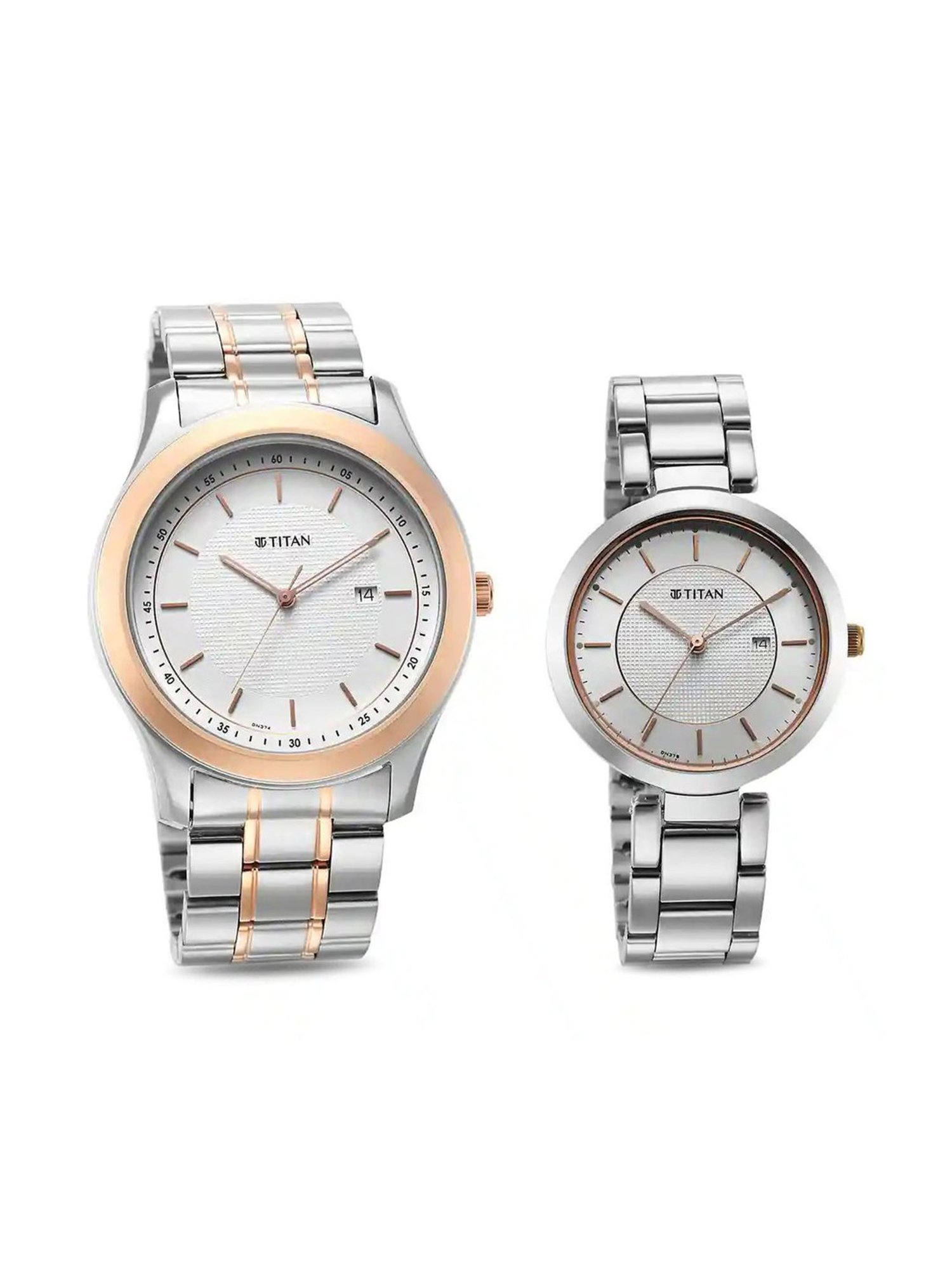 Titan 16272480KM01P Bandhan Analog Watch Combo