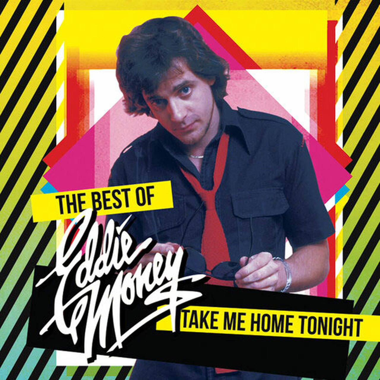 Eddie Money Take Me Home Tonight - The Best Of Eddie Money LP (Pink Vinyl)