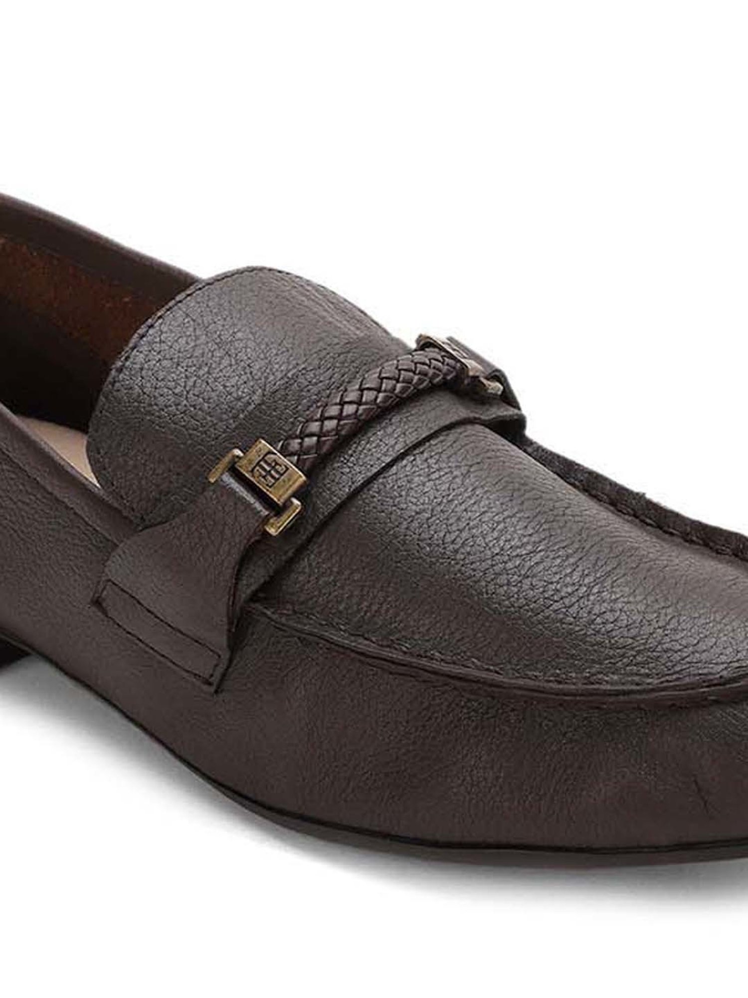 EZOK Men's Brown Casual Loafers