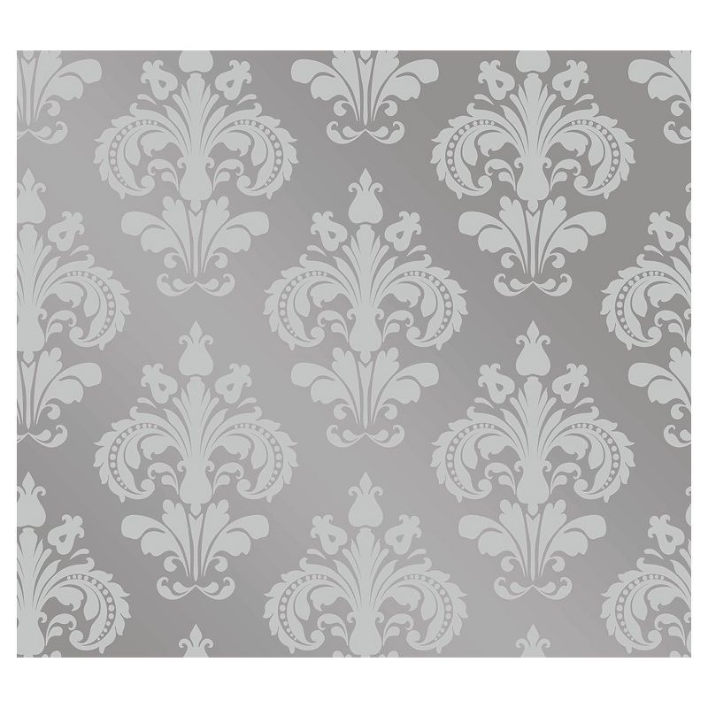 Devine Color Chantilly Peel & Stick Wallpaper Gray