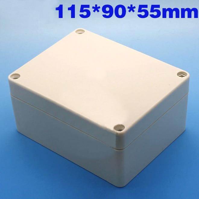 Plastic Enclosure waterproof Project case box Instrument Enclosure Electronics 115*90*55mm (L*W*H) DIY NEW