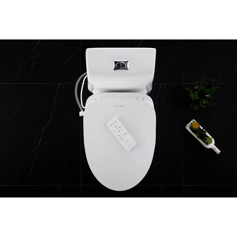 Luxelet E890 Electronic Bidet Smart Toilet Seat White - Luxe Bidet