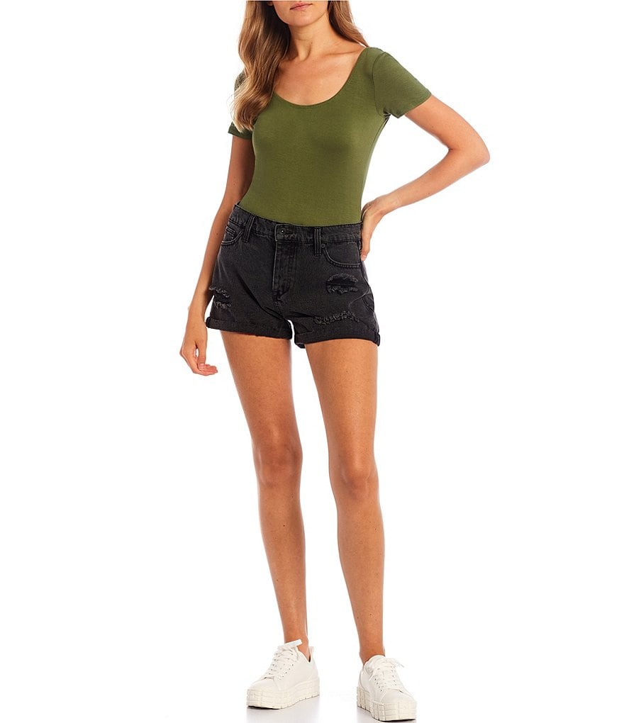 Honey & Sparkle Cross Back Short Sleeve Bodysuit