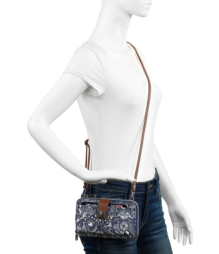 Sakroots Artist Large Smartphone Colorblock Crossbody Bag